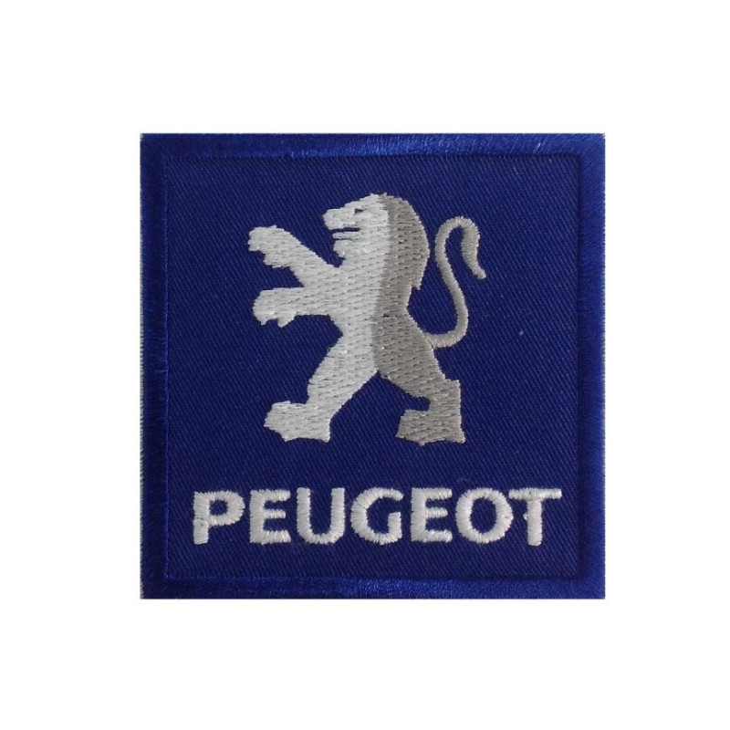 0254 Embroidered patch 7x7 PEUGEOT 1998