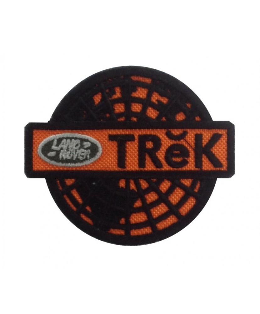 1386 Embroidered patch 9x5 LAND ROVER TREK