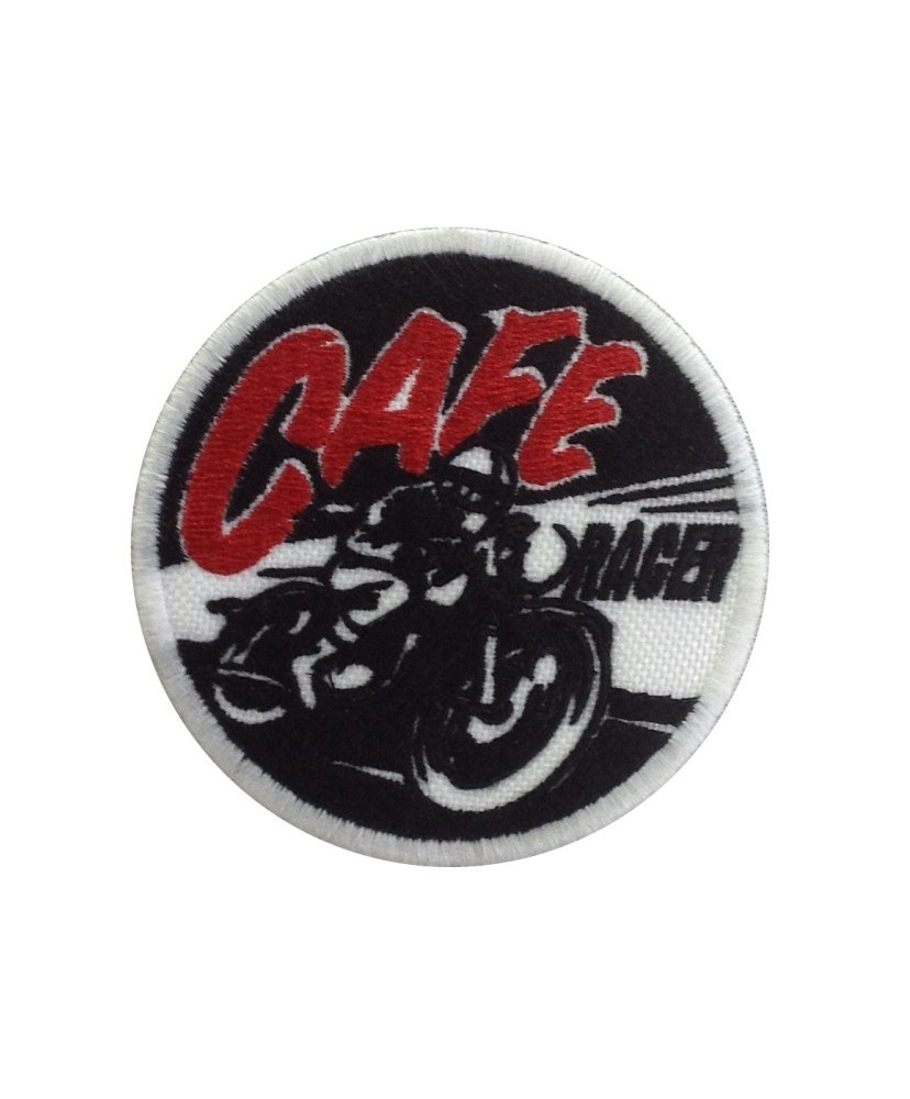 1389 Embroidered patch 7x7 CAFE RACER