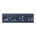 1398 Embroidered patch 22X7 FORD GT blue