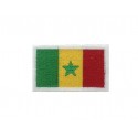 1406 Embroidered patch 6X3,7 flag SENEGAL