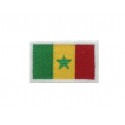 1406 Parche emblema bordado 6X3,7 bandera SENEGAL