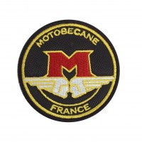 1411 Patch emblema bordado 7x7 MOTOBECANE FRANCE MBK