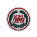 1414 Embroidered patch 7x7 MINI COOPER