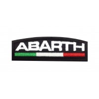 0566 Embroidered patch 8X3 ABARTH ITALY
