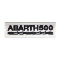 1415 Embroidered patch 11X3 ABARTH 500 ESSESSE