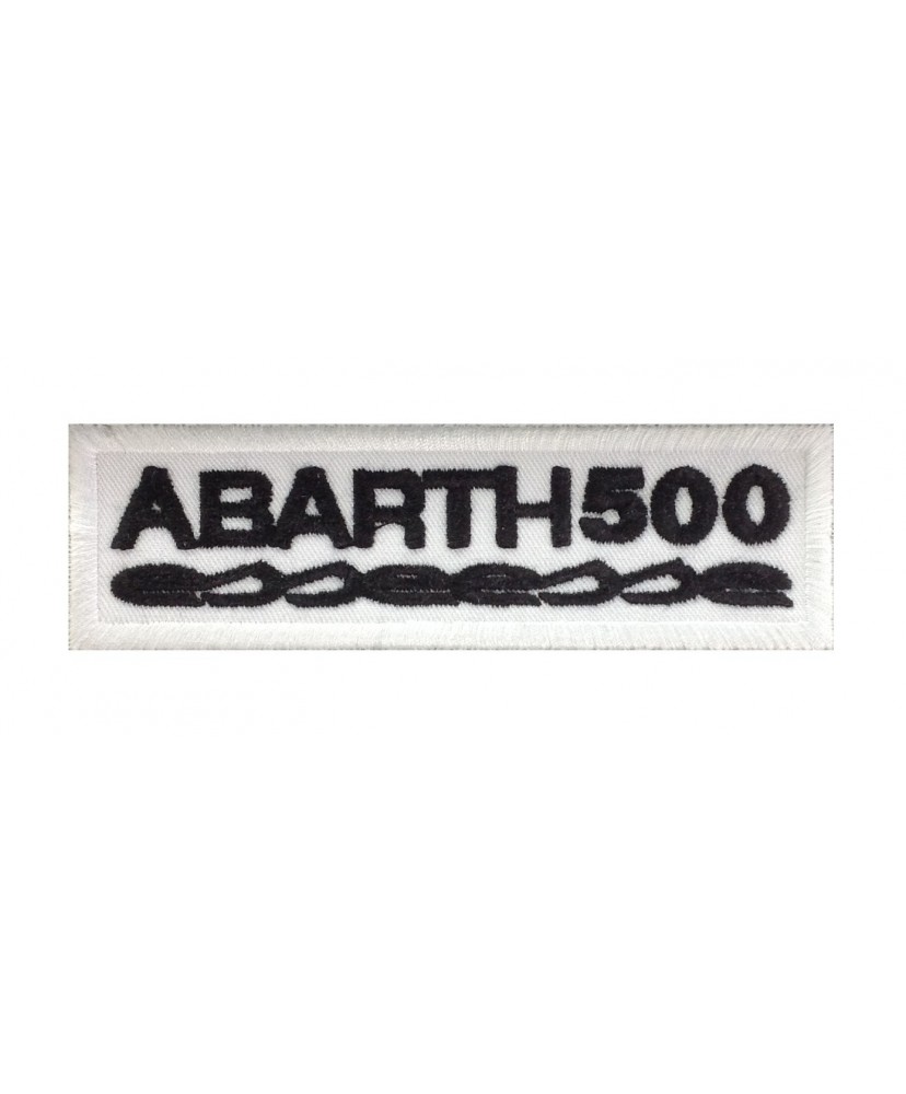 1415 Embroidered patch 11X3 ABARTH 500 ESSESSE
