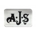 1417 Patch emblema bordado 9x5 AJS  A. J. Stevens & Co. Ltd 