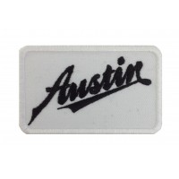 1418 Embroidered patch 9x5 AUSTIN