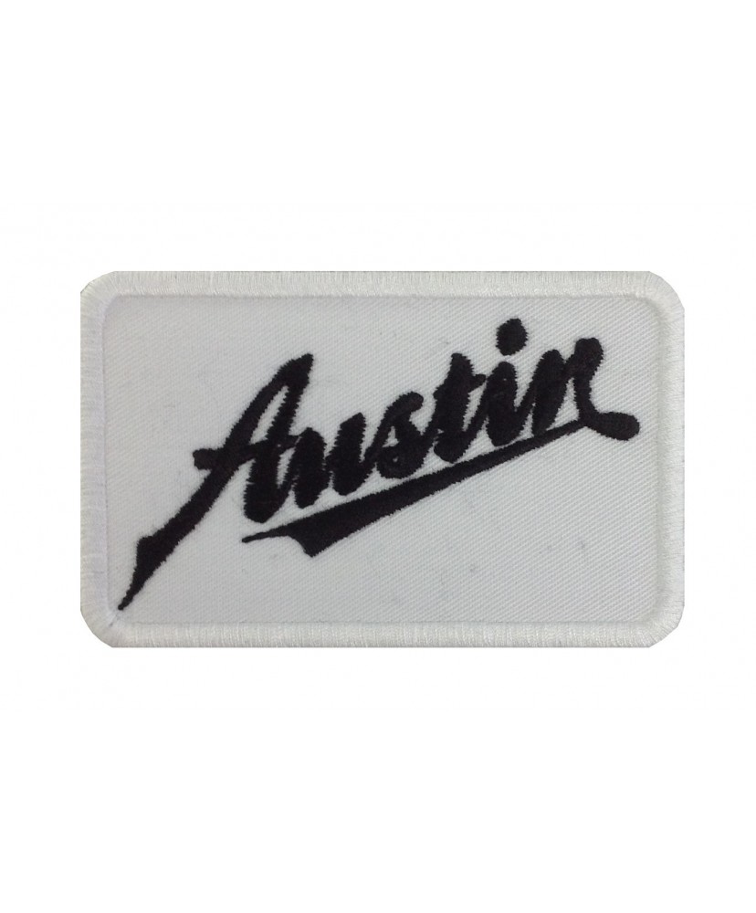 1418 Embroidered patch 9x5 AUSTIN