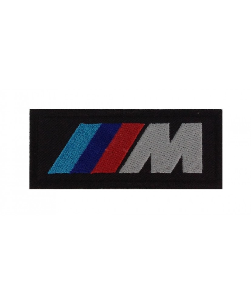 0383 Patch emblema bordado 10x4 BMW M3 M SPORT