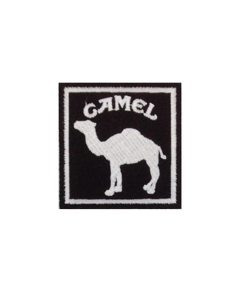 0561 Embroidered patch 7x7 Camel Paris DAKAR