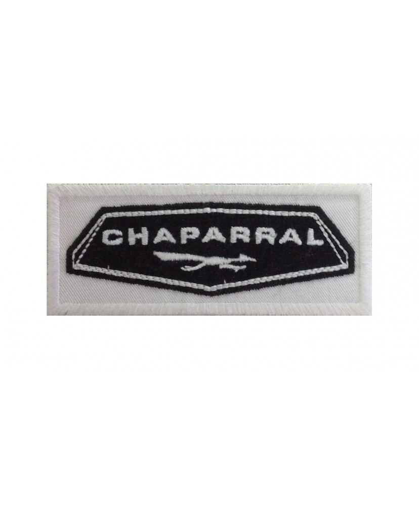 1423 Parche emblema bordado 10x4 CHAPARRAL
