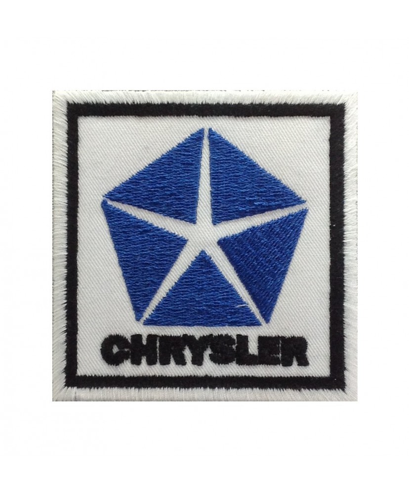 1424 Embroidered patch 7x7 CHRYSLER