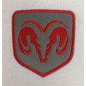 1430 Embroidered patch 8x8 DODGE