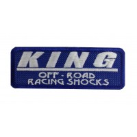 1441 Patch emblema bordado 10x4 KING OFF ROAD RACING SHOCKS