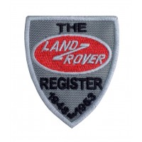1448 Patch emblema bordado 8x6 LAND ROVER REGISTER 1948 1953