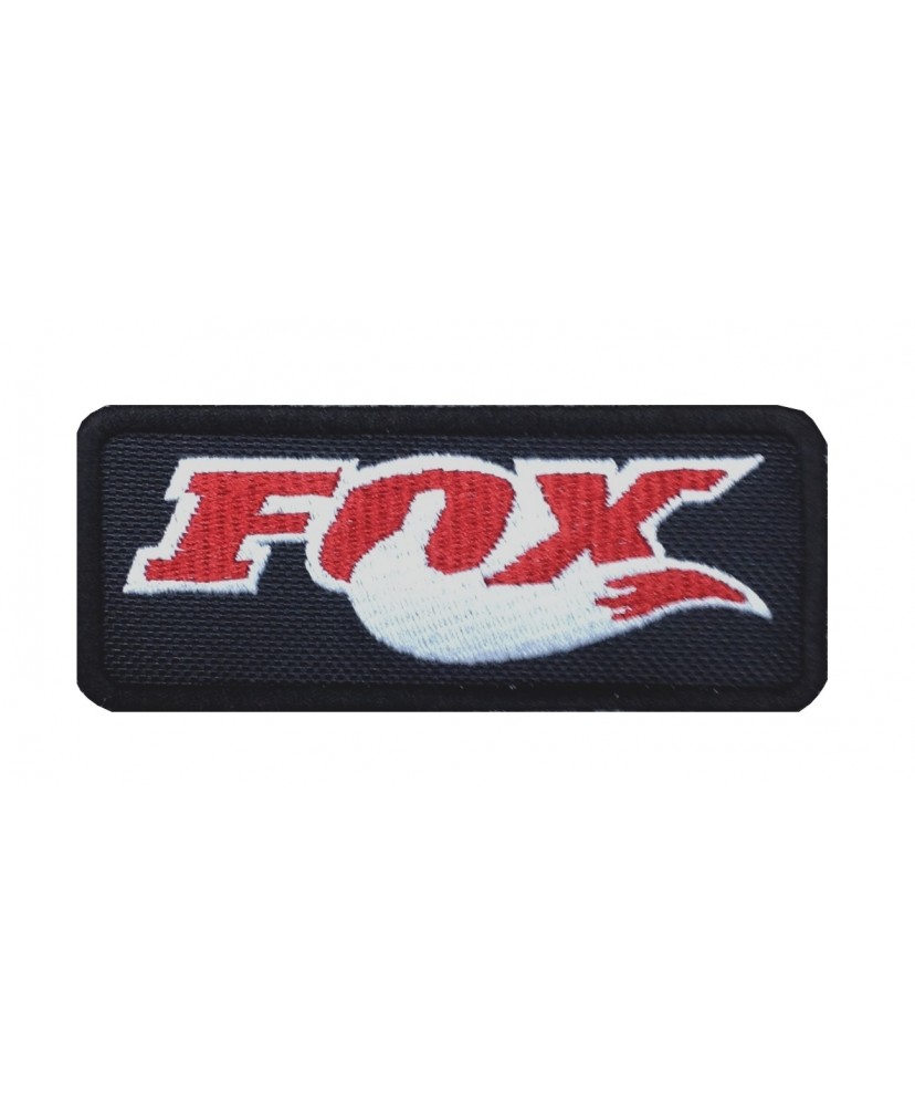 1449 Patch emblema bordado 10x4 FOX