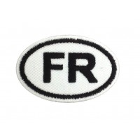 1450 Embroidered patch 8X5 FR FRANCE
