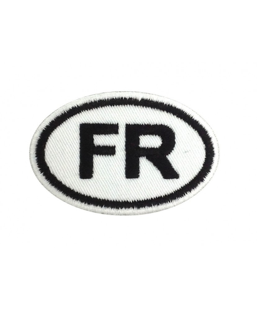 1450 Patch emblema bordado 8X5 FR FRANÇA