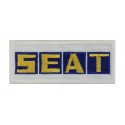 0867 Parche emblema bordado 10x4 SEAT