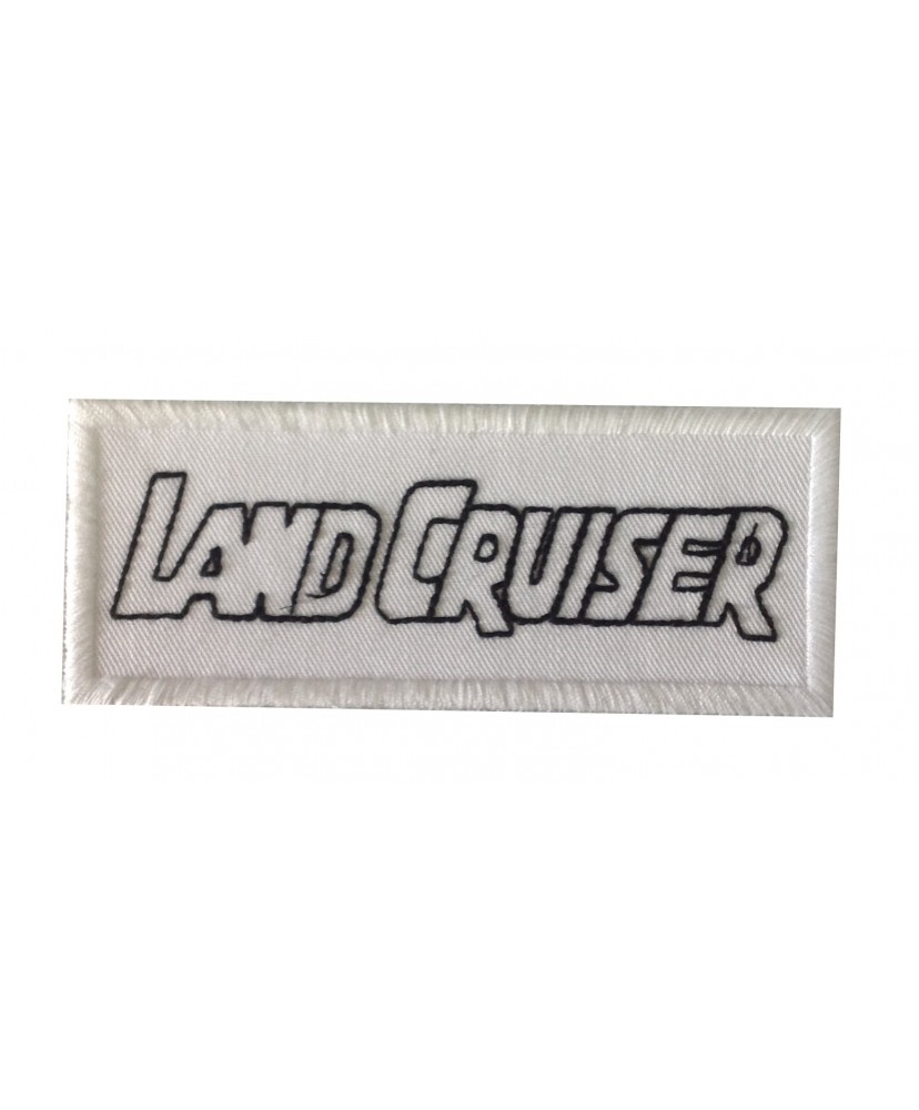 0092 Embroidered patch 10x4 TOYOTA LAND CRUISER