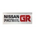 0295 Embroidered patch 24x10 NISSAN PATROL GR