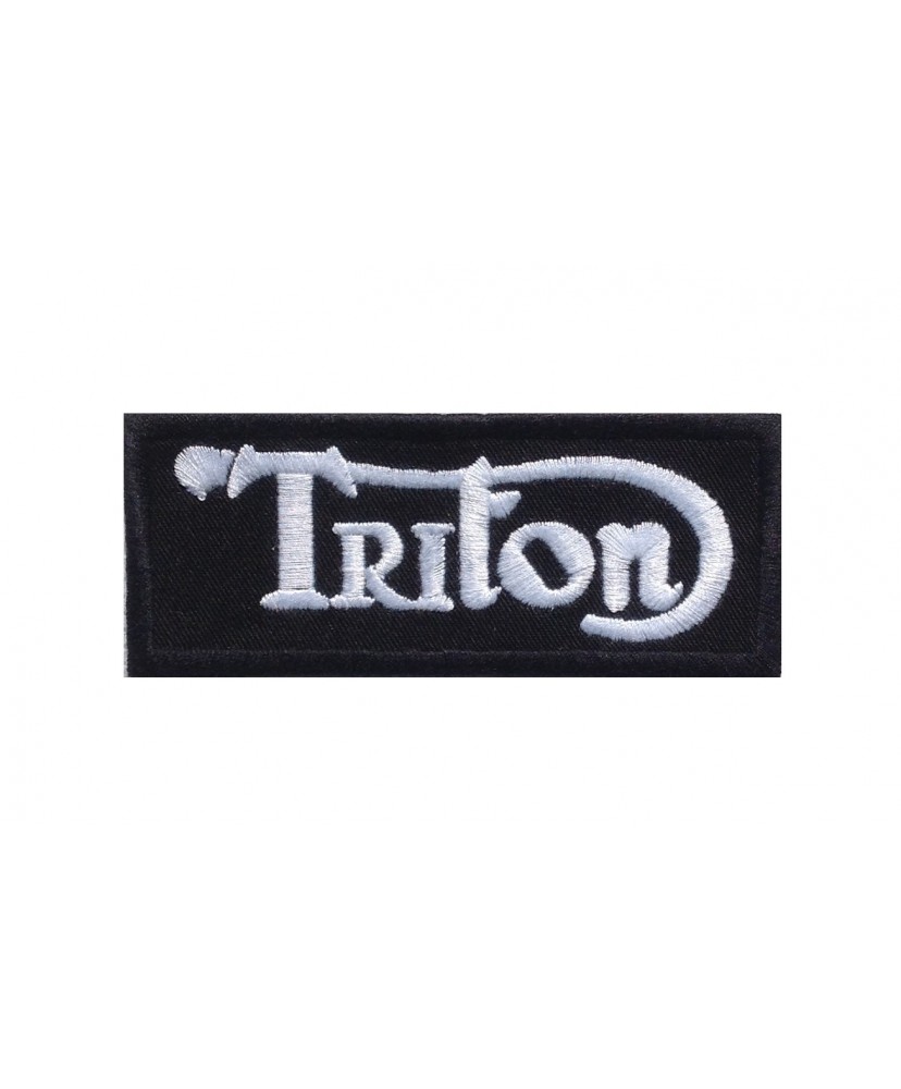 1454 Patch emblema bordado 10x4 TRITON TRIUMPH NORTON MOTORCYCLES