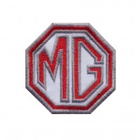 0842 Parche emblema bordado 6X6 MG MOTOR