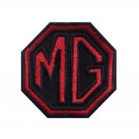 1466 Embroidered patch 6X6 MG MOTOR