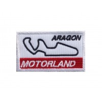 1470 Embroidered patch 7x4 CIRCUIT MOTORLAND ARAGON SPAIN