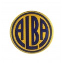 0909 Parche emblema bordado 7x7 ALBA