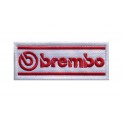 1473 Embroidered patch 10x4 BREMBO