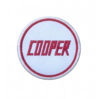 1480 Embroidered patch 7x7 COOPER