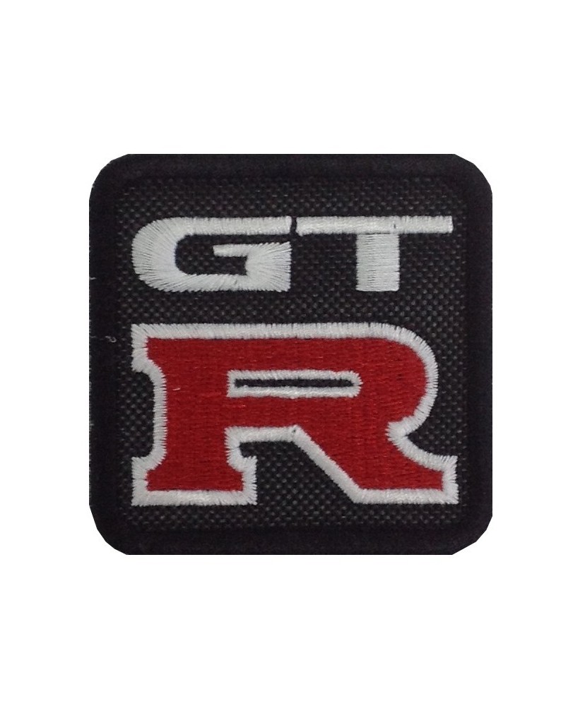 1498 Embroidered patch 6X6 GTR NISSAN
