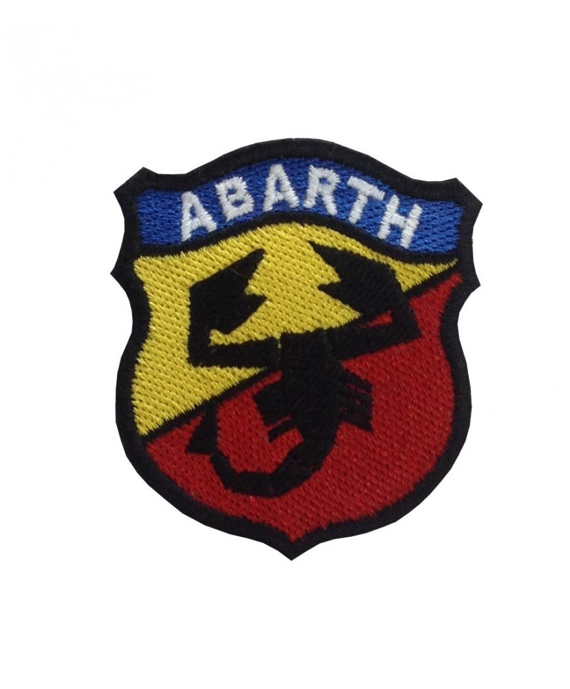 0568 Embroidered patch 7x6 ABARTH
