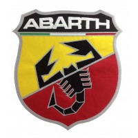 0248 Embroidered patch 22x20 ABARTH