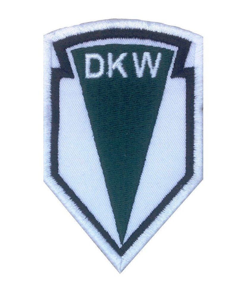1221 Patch emblema bordado 9x6 DKW 1902 AUDI