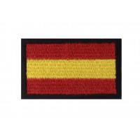 0365 Embroidered patch 6X3,7 flag SPAIN
