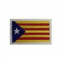 1519 Patch emblema bordado 6X3,7 bandeira CATALUNHA
