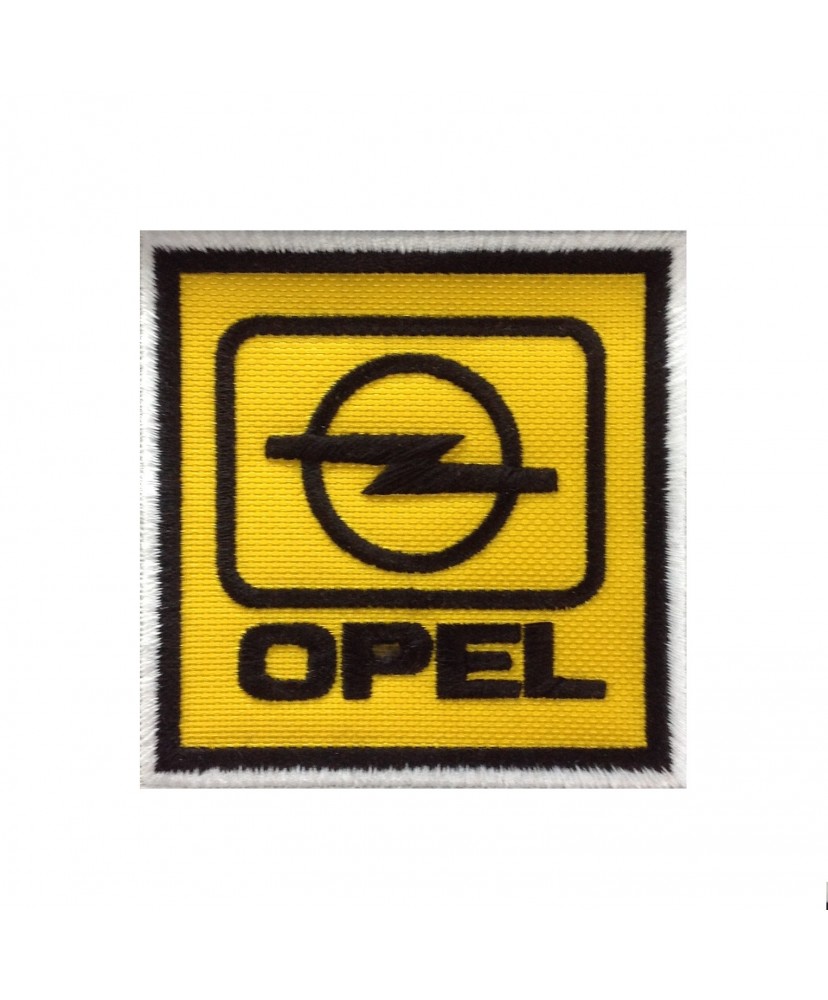 0542 Embroidered patch 7x7  OPEL 1987 LOGO