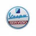 0491 Embroidered patch 8x8 Vespa SERVIZIO