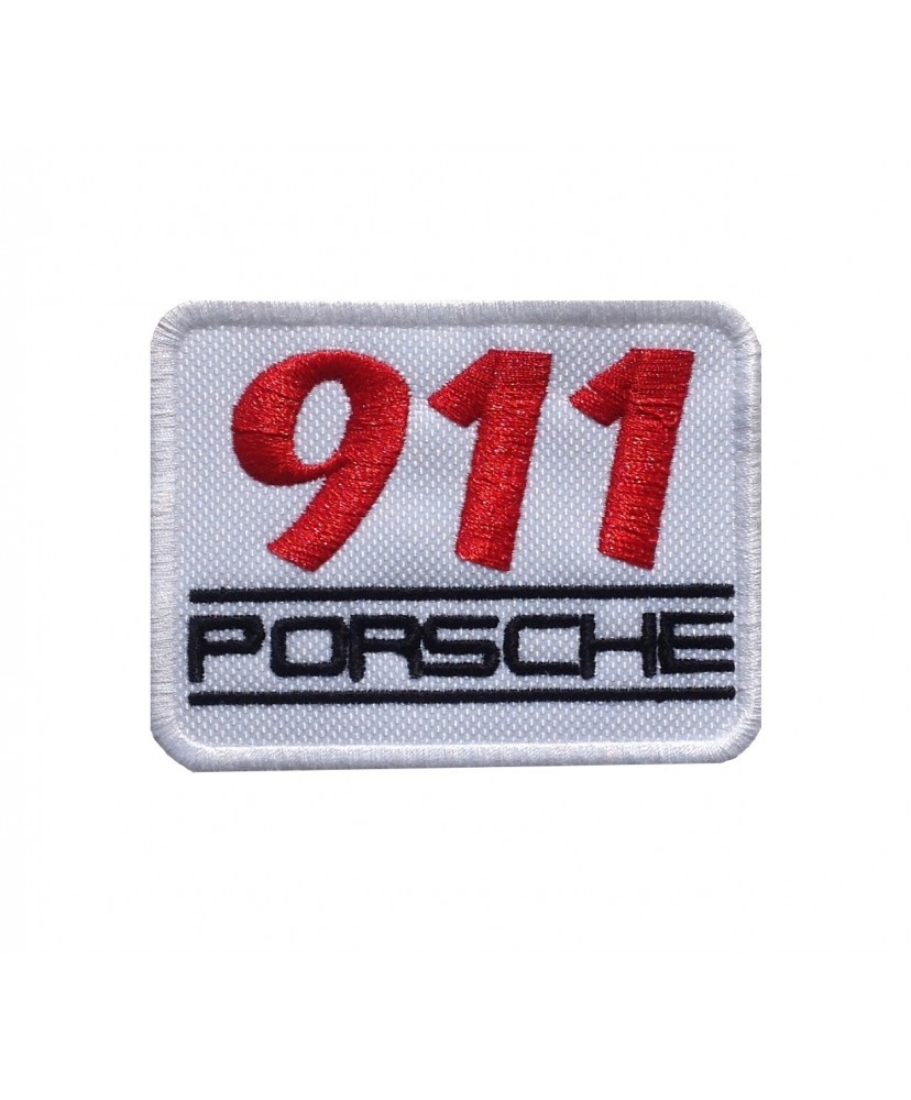 1078 Patch emblema bordado 8x6 PORSCHE 911
