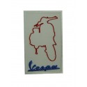 Embroidered patch 10x6 Vespa