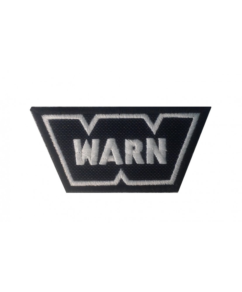 0487 Embroidered patch 9x5 WARN
