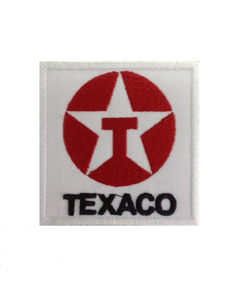 0255 Embroidered patch 7x7 TEXACO