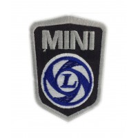 0222 Embroidered patch 9x6 MINI LEYLAND