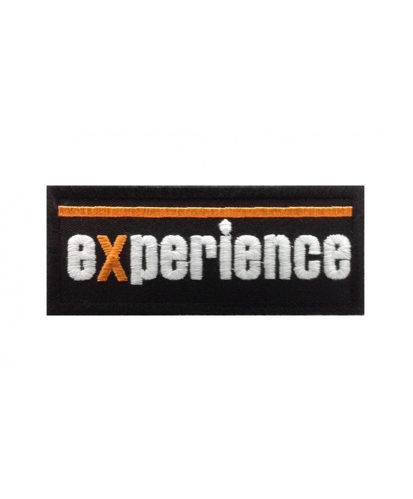 0928 Patch emblema bordado 10x4 LAND ROVER EXPERIENCE