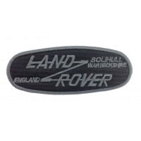 0577 Embroidered patch 12x5 LAND ROVER SOLIHULL WARWICKSHIRE