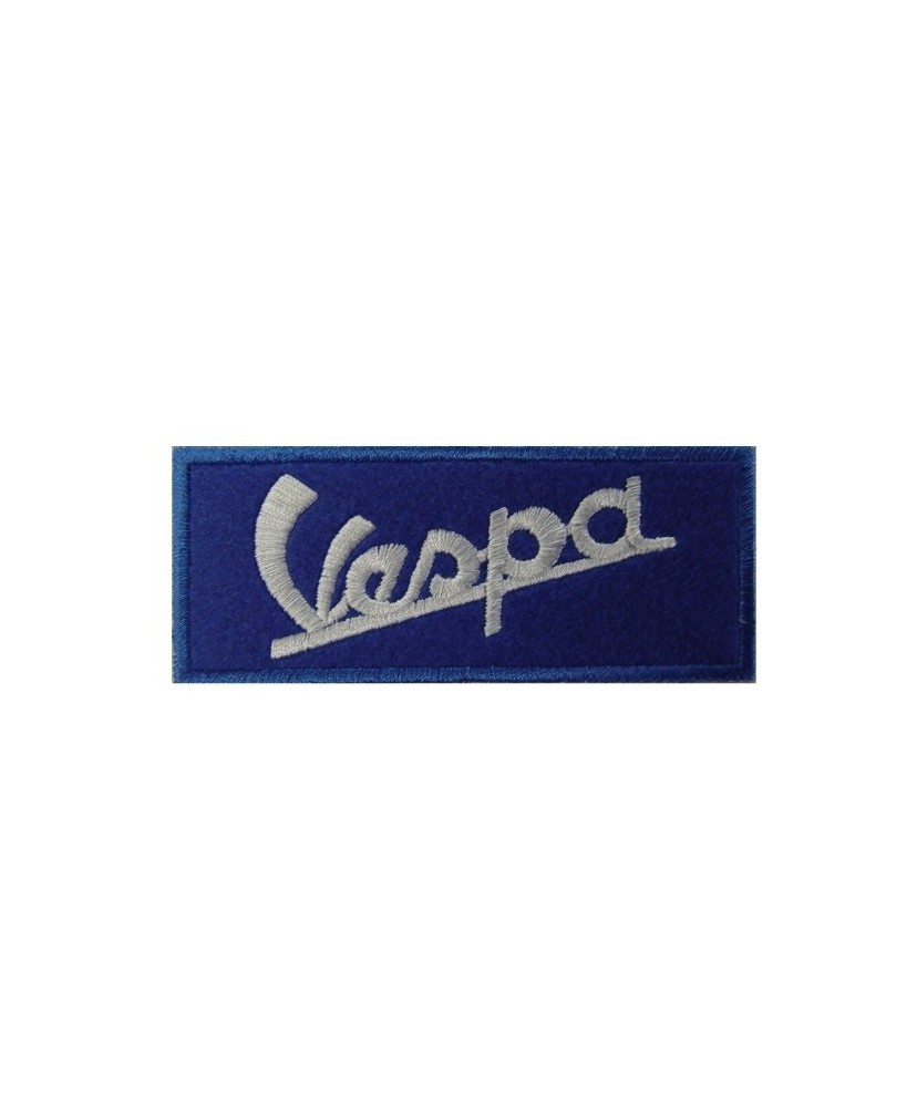 Embroidered patch 10x4 Vespa